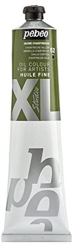 Pébéo - Huile Fine XL 200 ML - Peinture à l’Huile Jaune Chartreuse – Peinture à l’Huile Pébéo - Jaune Chartreuse 200 ml