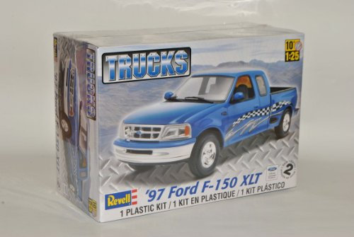 Revell Ford F*150 XLT Pick-Up 1997 Blau 85-7215 Bausatz Kit 1/25 1/24 Monogram Modell Auto