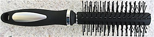 Osma Elina 65223 Luxus Wellnes Haarbürste Black 17cm schwarz-matt, Form:rund