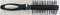 Osma Elina 65223 Luxus Wellnes Haarbürste Black 17cm schwarz-matt, Form:rund
