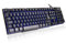 Rii RK100 Gaming Tastatur (105 Tasten, 3 Farben LED-Hintergrundbeleuchtung, QWERTZ Layout) Schwarz