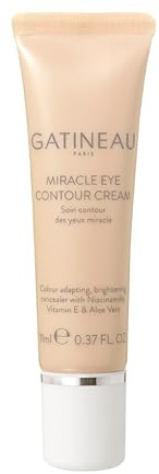 GATINEAU Miracle Eye Contour Cream 11ml | Helps smooth fine lines, conceal dark circles and improve appearance of imperfections with Vitamin E, Niacinamide