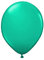 10er Set - Türkis/Luftballons Ø 30 cm Deko für den Geburstag Hochzeit Taufe Party JGA Kindergeburtstag Helium oder Gas geeignet mit Konfetti befüllbar groß rund ÖKOLOGISCH qualität
