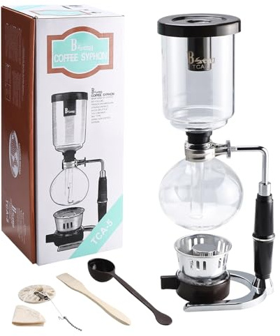 Amarine Made Siphon Kaffeemaschine, Siphon Kaffeebrauer, japanischer Siphon