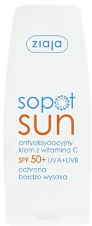 Ziaja Sopot Antioxidant Sun Cream for Face SPF 50+ 50ml