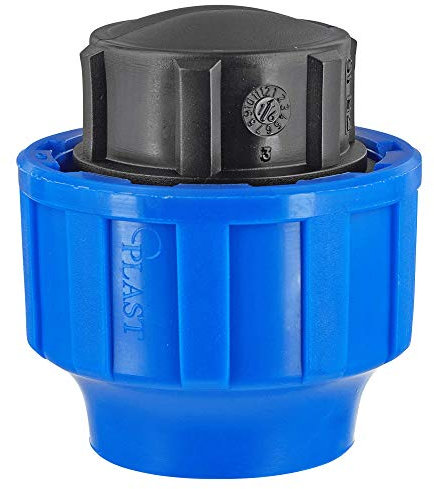 KIRCHHOFF Fitting Endstück Kunststoff 32 mm für HDPE Rohr 3 Stück im Set Verschiedene Größen DVGW geprüft Trinkwasserqualität Made in EU, Schwarz, 984846717