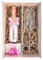 Bottega Rose Gold Spumante Sparkling Wine 20cl Gift Set With Sparkling Pink Champagne Flute, Chocolates And Gift Box - Congratulations or Thank you Gift With Personalised Gift Message (Metallic Stem)