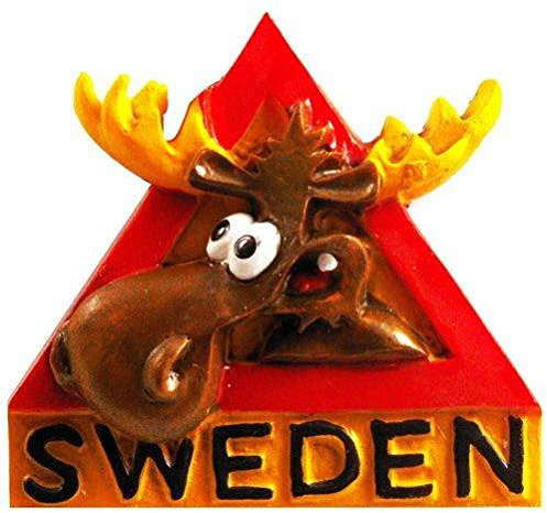 Elch Moose Magnet Schweden Souvenir Poly Sweden Skandinavien