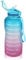 MYFOREST Sports Water Bottle, Time Marker for Motivational Hydration, Drop-proof, BPA-free, Wide Mouth for Easy Clean: Cold/Hot/Carbonated/Cider (2.2 L Blue-pink2, 2200 ml)