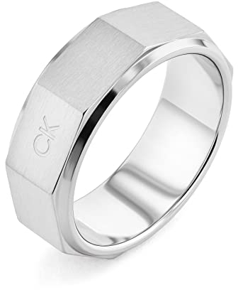 Calvin Klein Ring für Herren Kollektion LATCH aus Edelstahl - 35000316F