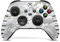Skins4u Gamepad Wrap Aufkleber kompatibel mit Xbox Series S X Controller Design Schutz Folie Faceplate Cover Vinyl Skins White Camouflage