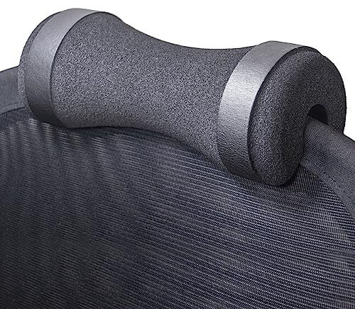 urbanhouse Nackenstütze festes Kissen für Büroschreibtisch, Netzstuhl ohne Kopfstütze