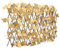 vidaXL Treillis de Feuille d'Érable Artificiel Extensible 5 pcs, Écran de Clôture, Brise-Vue d’Intimité, Décoration de Jardin Extérieur