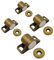 4PCS Magnetic Door Catch, Stainless Steel Cupboard Door Magnets, Cabinet Magnet for Kitchen Cupboard and Closet Door Closing