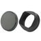 VYUHAksZ For Haoge LH-X54W+Cap Square Metal Lens Hood With Lens Cap And 49mm Adapter Ring for Fujifilm for Fuji X100V X100T X70 X100S Camera(LH-X54B-Cap)