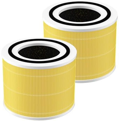 Core 300 Ersatzfilter für Levoit Core 300 und Core 300S Luftreiniger, 3-in-1 Core 300 Pet Aller-gy Filter Effizienz Aktivkohle-Filtrationssystem, Core 300-RF-PA, 2 Stück