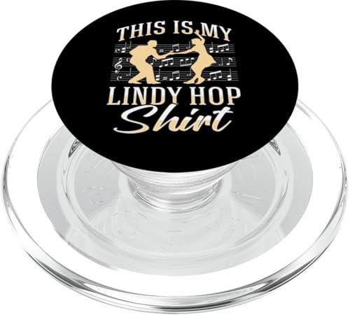 Swingtanz Lindy Hop-Tänzerin Jitterbug tanzt Swing Out PopSockets PopGrip für MagSafe