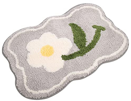 HOLIDYOYO Badvorleger Wasserabsorbierende Matte Duschvorleger Waschbare Bodenmatte Für Küche Und Badezimmer