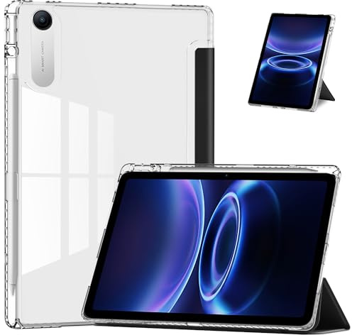 FDHYFGDY Cover per Xiaomi Redmi Pad 2 9,7, [Ultra Sottile e Antiurto] Design Pieghevole a Forma di Y, SmartWake/Sleep, con Portapenne, Custodia Protettiva per Xiaomi Redmi Pad 2 - Nero