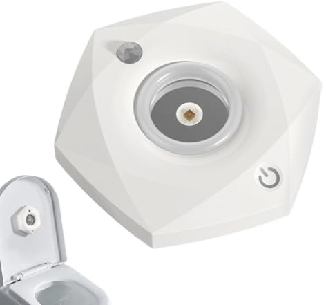 UV-Licht Für Toilettendeckel – Wiederaufladbarer Automatischer Sensor, Spritzwassergeschütztes Desinfektionsmittel, Intelligenter Desodorierer | Intelligentes Geruchskontrollsystem Für Zuhause, Wohnhe
