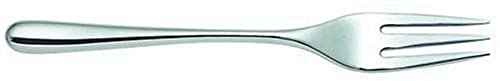 Alessi LCD01/17 Caccia Forchetta da Pesce in Acciaio Lucido, Set da 6