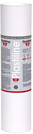 J. Herbin Herbin 5755T - Plastilin für den Modellbau, 5 kg, zum modelieren, HG55, standard, 1 Dose, Grau