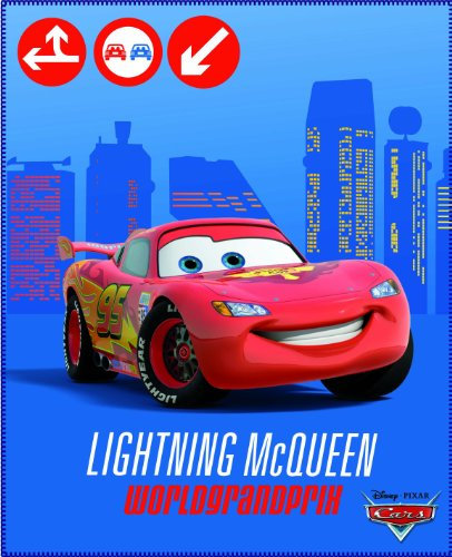 CTI 040105 Fleece Decke Cars Grand Prix 110 x 140 cm