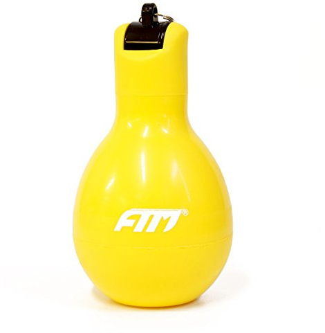 FTM Wizzball Handpfeife, Pfeife, Trillerpfeife in Gelb. Das optimale Zubehör für Trainer, Schiedsrichter und Sportlehrer