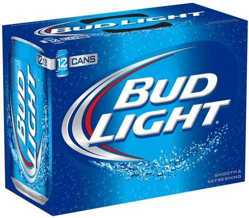 Bud Light 12 oz. (355 mL can) - 24 Pack