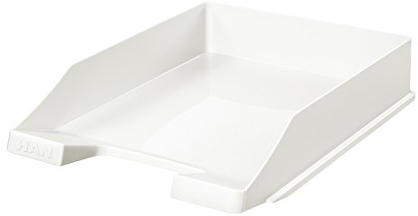 HAN 1027-X Briefablage KLASSIK, DIN A4/C4, stapelbar, stabil (weiß, 2 x 10er Karton = 20 Stück)