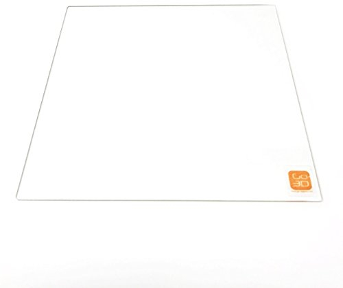 150mm x 150mm Borosilicate Glass Plate/Bed w/Flat Polished Edge for 3D Printer