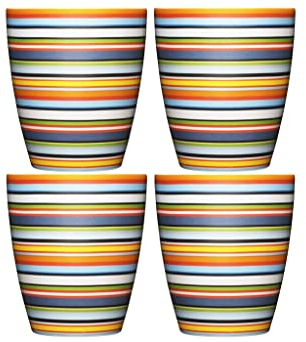 Iittala Origo Becher 0,25 l orange 4-er Set [SET4]