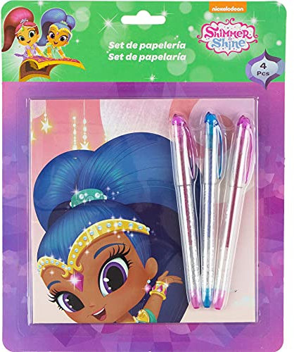 Shimmer and Shine - Set mit 3 Glitzermarkern, Pink und Blau