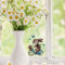 Mini-Fensterbilder Fensterbild Ostern Fuchs Reh Hase Pusteblume wiederverwendbar Fensterdeko bf27mini - ausgewählte Farbe: *bunt* ausgewählte Größe: *7. Hase auf Fahrrad*