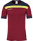 uhlsport Herren Offense 23 Trikot, Bordeaux/Marine/Fluo gelb, S