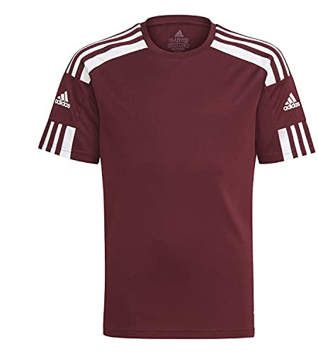 adidas Jungen Squadra 21 Jersey, Team Maroon / White, 13-14 Years