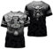 BBYOUTH Odin T-Shirt, 3D Bedruckter Nordischer Mythos Wikinger Rune Tattoo Kurzarm Cosplay Shirt (11 USA Größe),Odin Mjolnir,6XL
