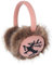 ZLYC Hiver Cache Fausse fourrure Cache-oreilles pour Femmes(Rose Élan)