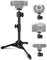 Mictop DesktopWebcamStativ, ausziehbare WebcamKameraStänder, Halterung mit Rotationsplattform für Logitech Stream Webcam C925e C922x C922 C930e C930 C920 C615 und andere Geräte mit