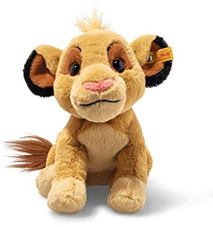Steiff 24665 Soft Cuddly Friends Disney Originals Simba 26cm, Beige