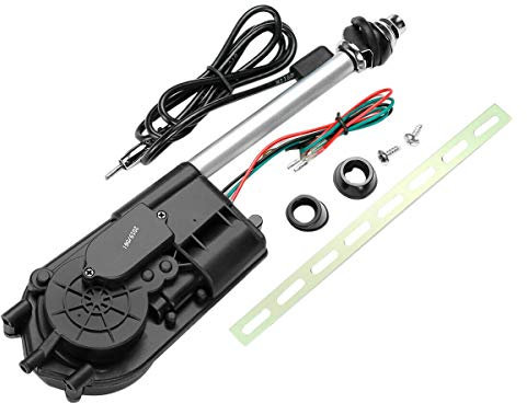 Dellx Antenne Automatique Universelle de Puissance éLectrique de Voiture SUV AM et Antenne de Mât de Radio FM 12V