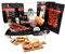 Caja Cesta Gourmet Regalo - Lote embutidos Ibericos salchichón chorizo y jamon + Pate Iberico de Trufa y Pedro Ximenez + 3 piezas Fuets +Aceite Oliva Virgen Extra + Picos Artesanos