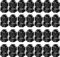 GUUZI 28pz PG13.5 Pressacavo, IP68 Plastica Impermeabile Regolabile 6-12mm Pressacavi Giunti con Guarnizioni (Nero)