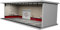 Fonowx Parkplatz-Modellauto im Maßstab 1:64 mit Licht, Druckguss-Auto-Garage-Vitrine, Garage-Vitrine, Modifikationsshop