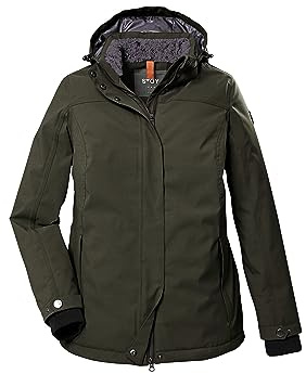 STOY Damen Stw 9 Wmn Jckt Funktionsjacke mit abzippbarer Kapuze - Große Größen