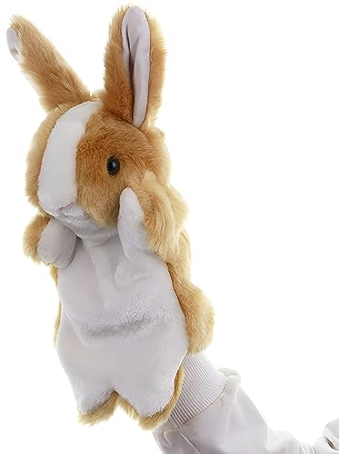 LOMTRATS Hund, Kaninchen, Elefant, Taube, Drache, Ziege, Koala, Panda, Bär, Schaf, Kuh, Handpuppen, Plüschtiere, Spielzeug für fantasievolles Rollenspiel, Geschichtenerzählen, Geschenke für Kinder