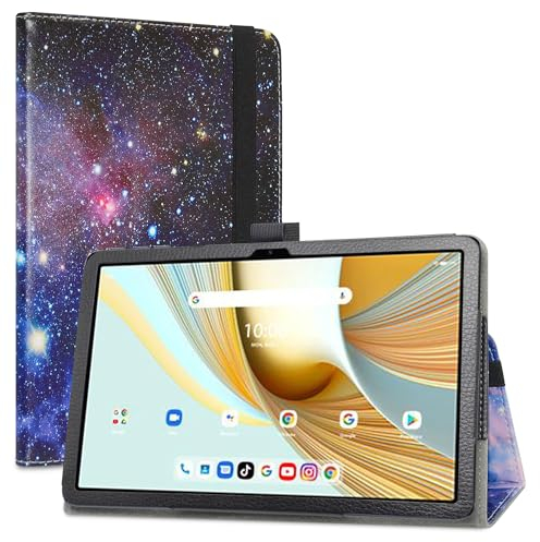 LiuShan Sottile Pieghevole con Supporto in Piedi Caso per UMIDIGI G3 Tab/UMIDIGI G3 Tab Ultra/UMIDIGI G2 Tab/UMIDIGI G1 Tab/foxxd c10/Vortex ZTAB10/Vortex T10M PRO 10.1 Pollici Tablet,Galaxy