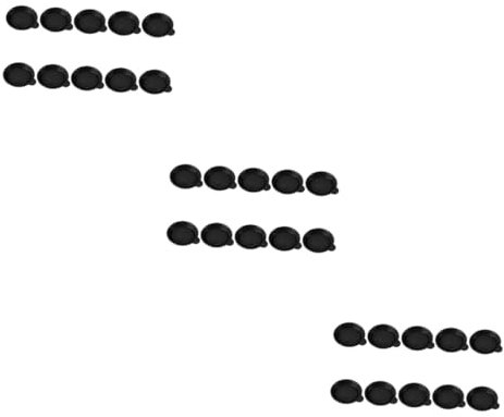 Yardwe Lot de 30 Pots De Fleurs pour Plantes Succulentes Pots De Fleurs Soucoupes pour Plantes D'Intérieur Doublures De Drainage pour Cactus Soucoupes Carrées Plateau