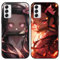 2 Stück Handyhülle für Samsung Galaxy A14 5G Hülle 6.8 Zoll, Anime Kamado Nezuko Mode Muster Design Manga Case Cartoons Schutzhülle TPU Silikon Ultra Dünn Charmant für Jungen