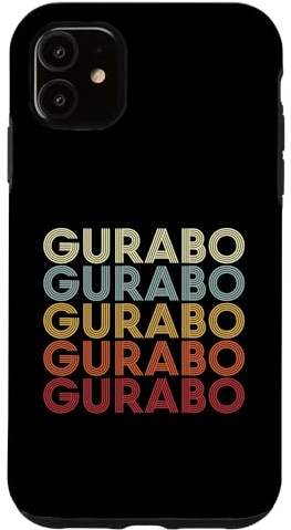 Hülle für iPhone 11 Gurabo Puerto Rico Gurabo PR Vintage Text